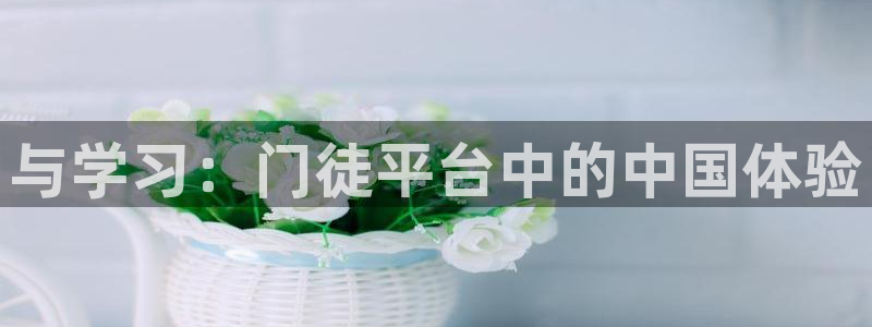 2元彩票2体育登录入口：与学习：门徒平台中的中国体验